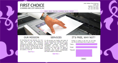 Desktop Screenshot of firstchoicescanning.com